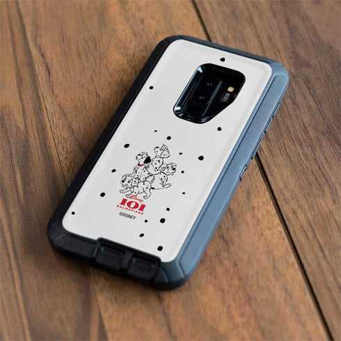 Disney 101 Dalmatians Puppy pile Otterbox Defender Galaxy Skin