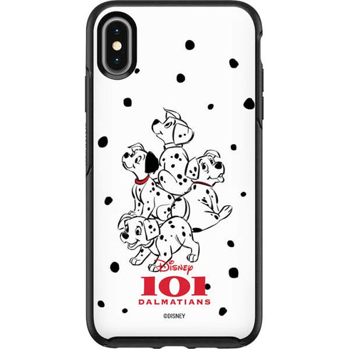 Disney 101 Dalmatians Puppy pile Otterbox Symmetry iPhone Skin