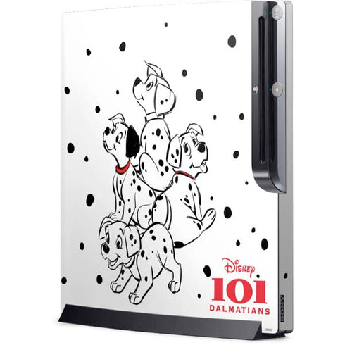 Disney 101 Dalmatians Puppy pile Playstation 3 & PS3 Slim Skin