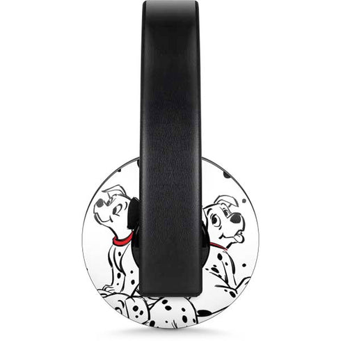 Disney 101 Dalmatians Puppy pile PlayStation 4 Gold Wireless Headset Skin
