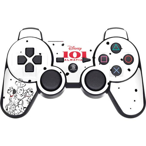 Disney 101 Dalmatians Puppy pile PS3 Dual Shock wireless controller Skin