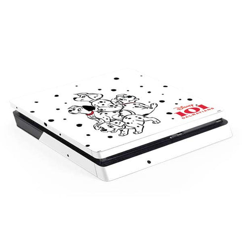 Disney 101 Dalmatians Puppy pile PS4 Slim Skin