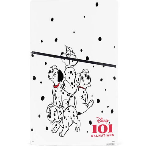 Disney 101 Dalmatians Puppy pile PS5 Slim Digital Edition Bundle Skin