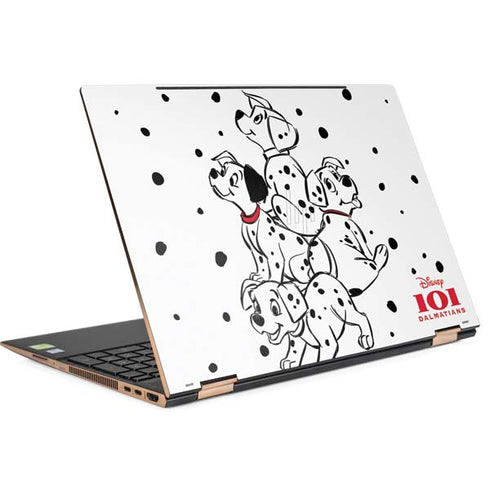 Disney 101 Dalmatians Puppy pile HP Spectre Skin