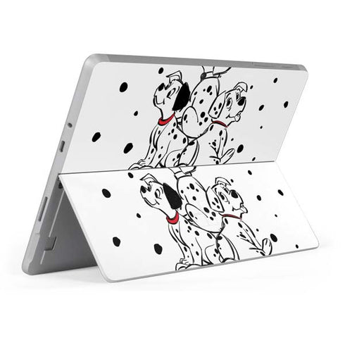Disney 101 Dalmatians Puppy pile Surface Go Skin