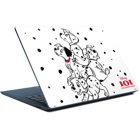 Disney 101 Dalmatians Puppy pile Surface Laptop Skin
