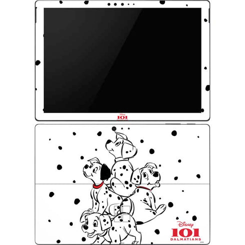 Disney 101 Dalmatians Puppy pile Surface Pro 6 Skin