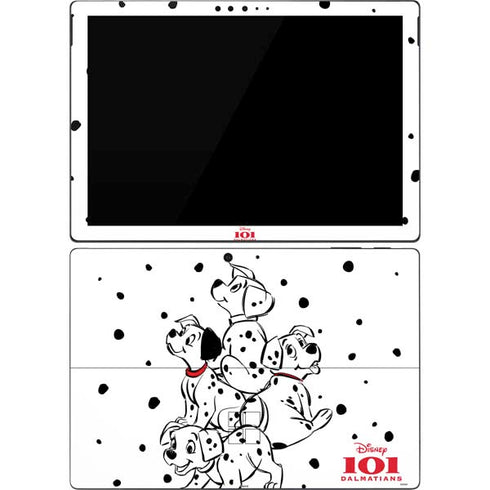 Disney 101 Dalmatians Puppy pile Surface Pro 7 Skin