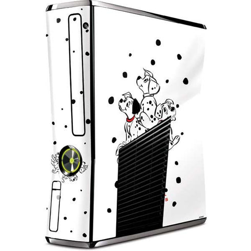 Disney 101 Dalmatians Puppy pile Xbox 360 Slim (2010) Skin
