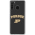 Purdue University Purdue Boilers Galaxy A21 Clear Case