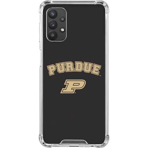 Purdue University Purdue Boilers Galaxy A32 5G Clear Case