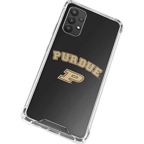 Purdue University Purdue Boilers Galaxy A32 5G Clear Case