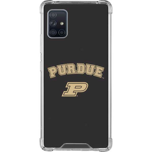 Purdue University Purdue Boilers Galaxy A51 5G Clear Case