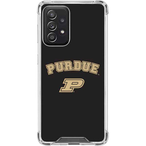 Purdue University Purdue Boilers Galaxy A52 5G Clear Case