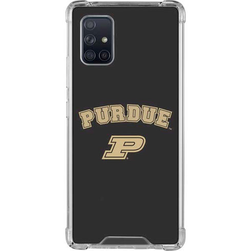 Purdue University Purdue Boilers Galaxy A71 5G Clear Case