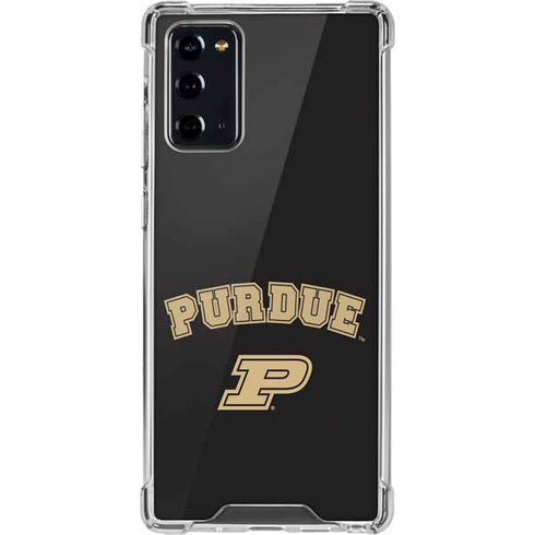 Purdue University Purdue Boilers Galaxy Note20 5G Clear Case