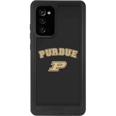 Purdue University Purdue Boilers Galaxy Note20 5G Waterproof Case