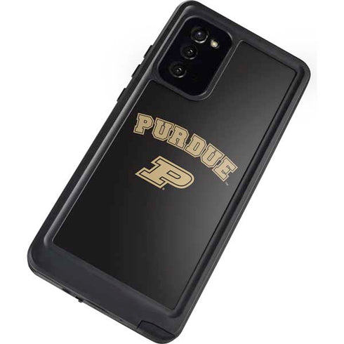Purdue University Purdue Boilers Galaxy Note20 5G Waterproof Case