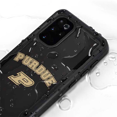 Purdue University Purdue Boilers Galaxy S20 Plus Waterproof Case