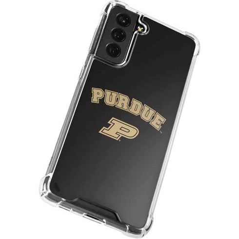Purdue University Purdue Boilers Galaxy S22 Plus Clear Case