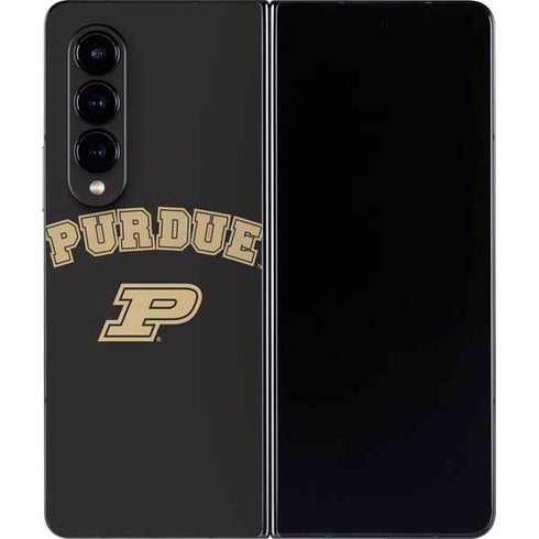 Purdue University Purdue Boilers Galaxy Z Fold4 5G Skin