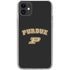 Purdue University Purdue Boilers iPhone 11 Clear Case
