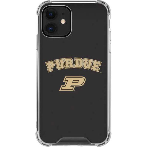 Purdue University Purdue Boilers iPhone 12 Clear Case