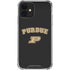 Purdue University Purdue Boilers iPhone 12 Clear Case