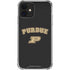 Purdue University Purdue Boilers iPhone 12 Mini Clear Case
