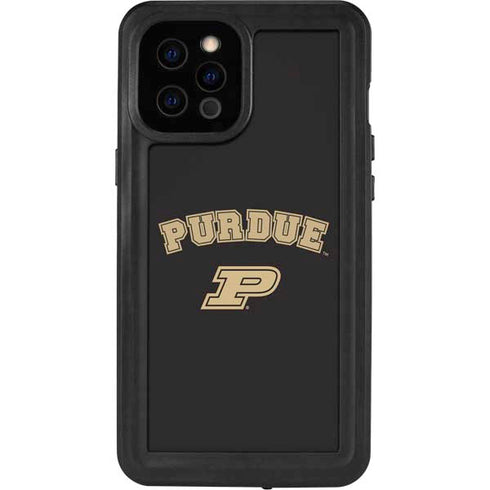 Purdue University Purdue Boilers iPhone 12 Pro Max Waterproof Case