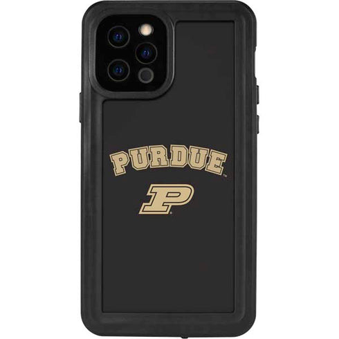 Purdue University Purdue Boilers iPhone 12 Pro Waterproof Case