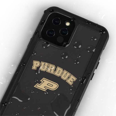 Purdue University Purdue Boilers iPhone 12 Pro Waterproof Case
