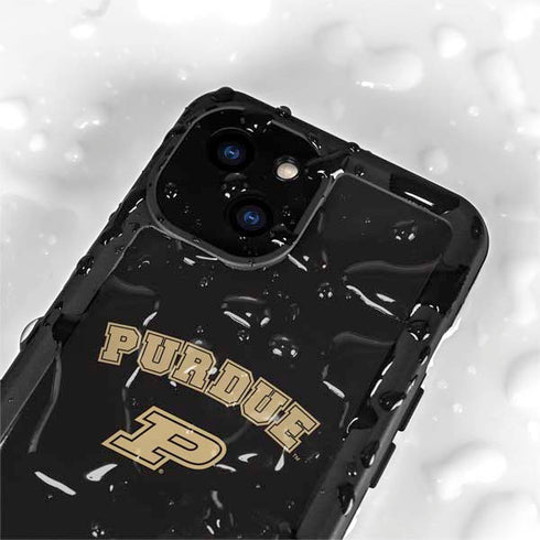Purdue University Purdue Boilers iPhone 13 Mini Waterproof Case