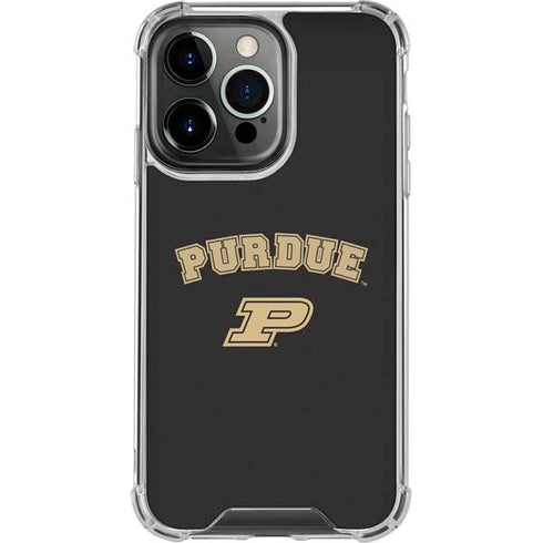 Purdue University Purdue Boilers iPhone 15 Pro Clear Case