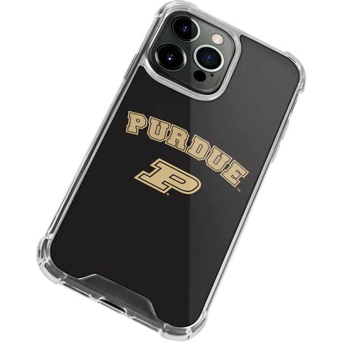 Purdue University Purdue Boilers iPhone 15 Pro Clear Case
