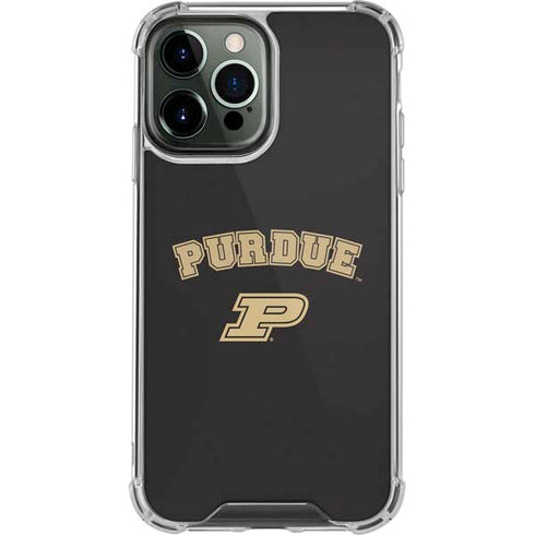 Purdue University Purdue Boilers iPhone 14 Pro Max Clear Case