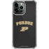 Purdue University Purdue Boilers iPhone 14 Pro Max Clear Case