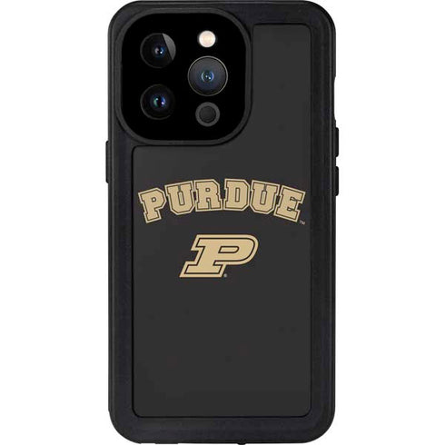 Purdue University Purdue Boilers iPhone 14 Pro Waterproof Case