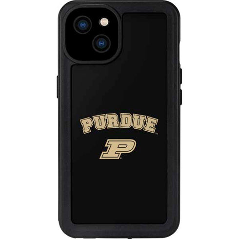 Purdue University Purdue Boilers iPhone 15 Plus Waterproof Case