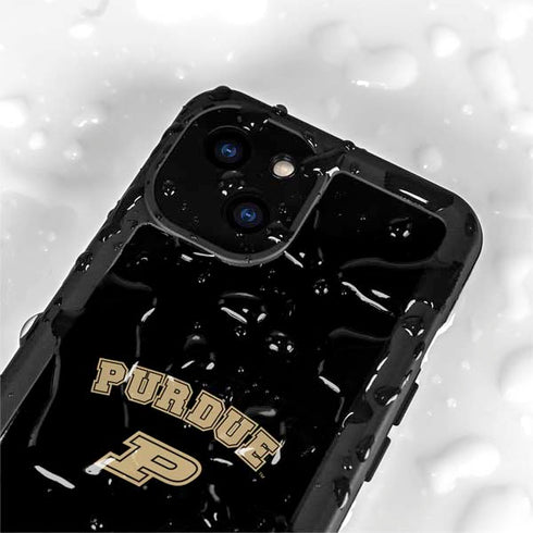 Purdue University Purdue Boilers iPhone 15 Waterproof Case