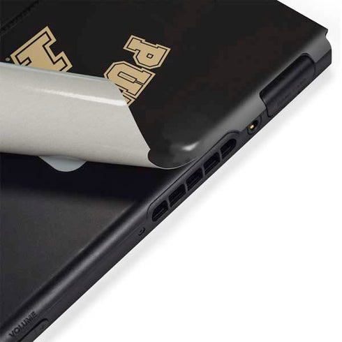 Purdue University Purdue Boilers Nintendo Switch Bundle Skin