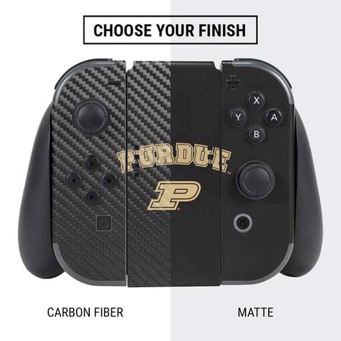 Purdue University Purdue Boilers Nintendo Switch Bundle Skin