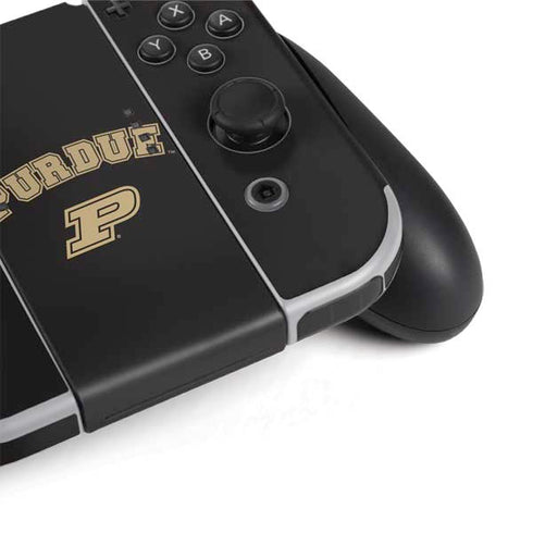 Purdue University Purdue Boilers Nintendo Switch OLED (2021) Skin