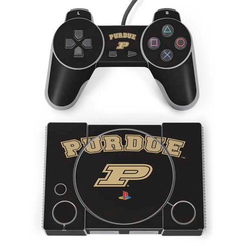 Purdue University Purdue Boilers PlayStation Classic Bundle Skin