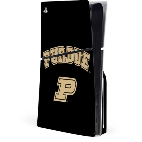 Purdue University Purdue Boilers PS5 Slim Disk Console Skin