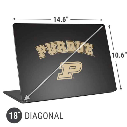 Purdue University Purdue Boilers Universal Laptop 18in (14.6 x 10.6in) Skin
