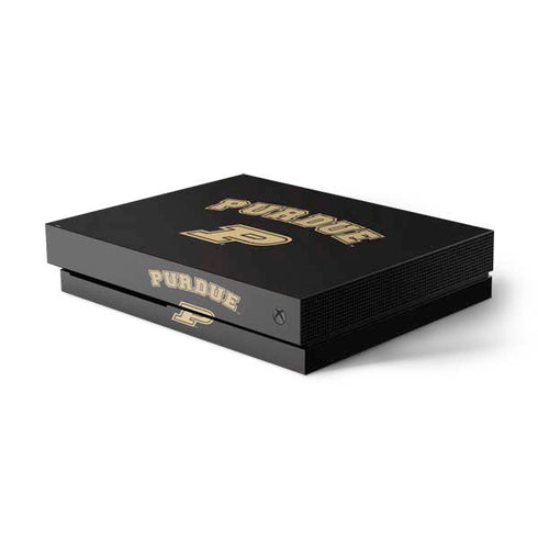 Purdue University Purdue Boilers Xbox One X Console Skin
