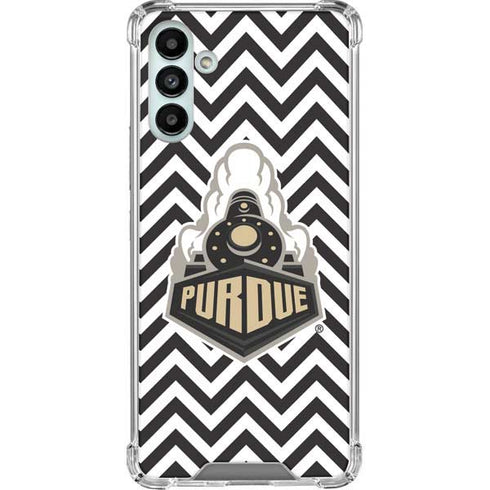 Purdue University Purdue Chevron Galaxy A13 5G Clear Case