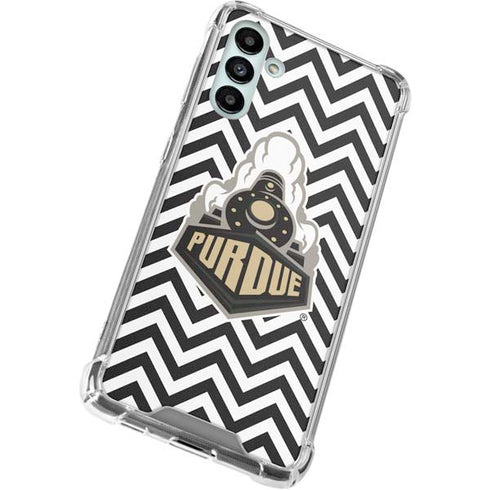 Purdue University Purdue Chevron Galaxy A13 5G Clear Case