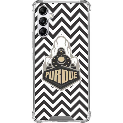 Purdue University Purdue Chevron Galaxy A14 5G Clear Case